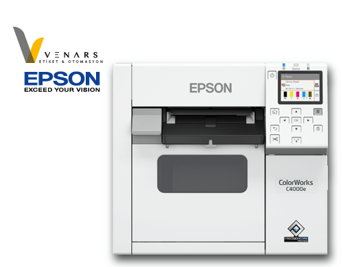 EPSON CW-C4000E RENKLİ ETİKET YAZICI